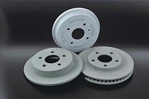 Painted brake disc/drum